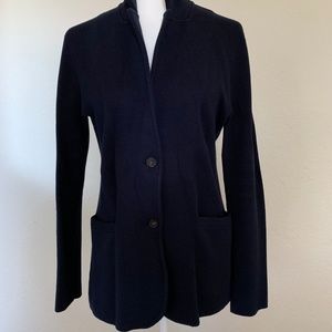 J. Crew Factory Jackets & Coats - J. Crew Mercantile navy sweater blazer J. Crew Factory Jackets & Coats - J. Crew Mercantile navy sweater blazer
